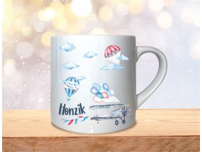 hrnek letadlo detsky