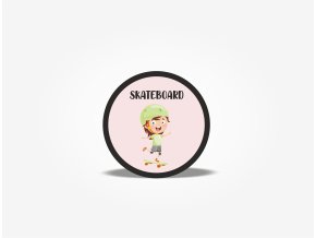 skateboard holka