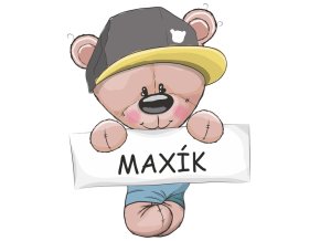 Jmenovka méďa plyšák