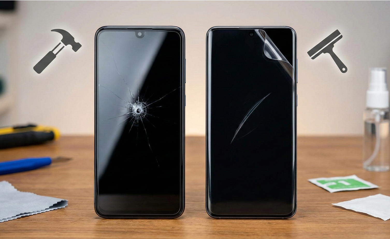 Ochranné sklo vs. hydrogelová fólia – čo je lepšie a pre koho?