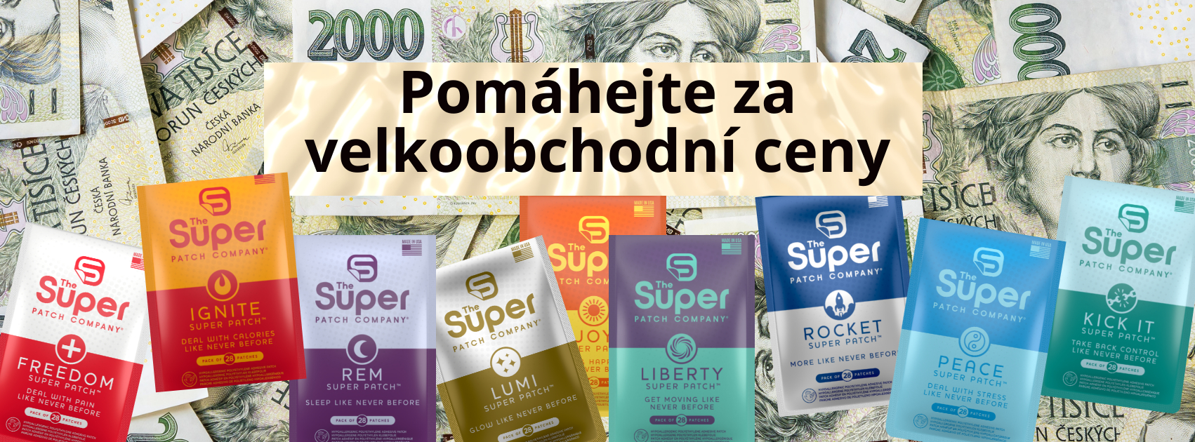 Pomáhejte za velkoobchodní ceny
