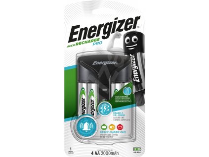 Nabíječka baterií včetně 4ks baterií AA Energizer Pro Charger +