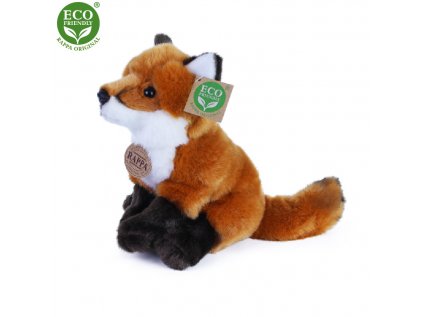 PLYŠOVÁ LIŠKA SEDÍCÍ 21 CM ECO-FRIENDLY