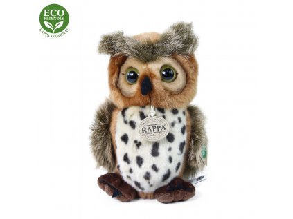 PLYŠOVÁ SOVA 26 CM ECO-FRIENDLY