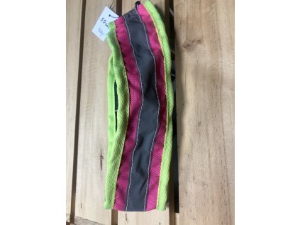 Bracco signální obojek pro psa na suchý zip, růžová