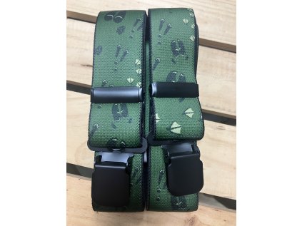 Myslivecké šle - šíře 3-4 cm