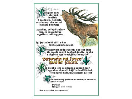 005 Pasovani na lovce zvere jeleni muz 734x1024