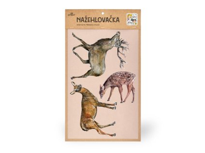 Nažehlovačka L 015 - Jelení rodinka