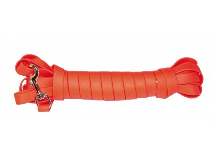 8924 plocha barvarska snura sire 16 mm biothane delka 6 metru barva reflexni oranzova