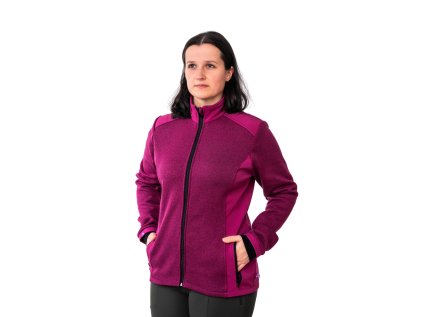 Mikina NA HOLOU růžovka – prodloužený rukáv