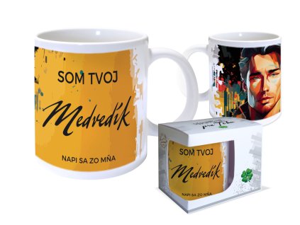 Hrnček romantic SOM TVOJ