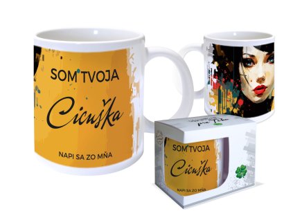 Hrnček  beautiful SOM TVOJA