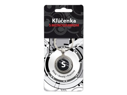 Kľúčenka TECHNO s monogramom
