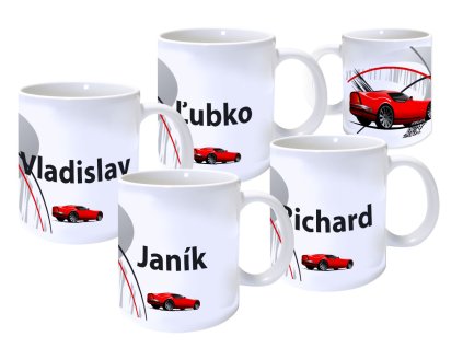 Hrnček AUTO s menom
