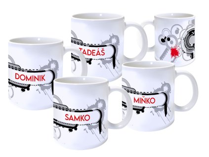 Hrnček TECHNO s menom