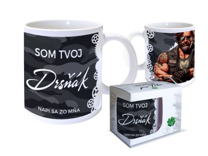 Hrnček rebellious SOM TVOJ
