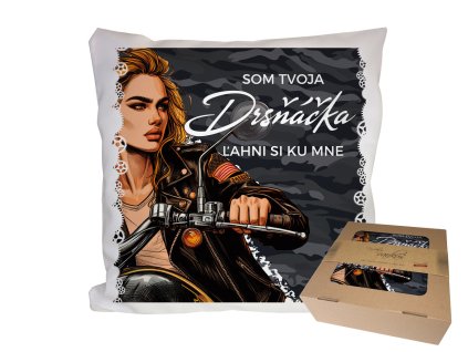 Vankúš rebellious SOM TVOJA