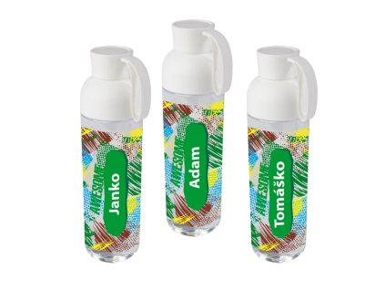 Športová fľaša TEEN GREEN s pútkom a menom