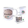 Hrnček s menom BOHUSLAV (Farba motívu Hnedá)