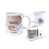 Hrnček s menom PAVOL (Farba motívu Hnedá)