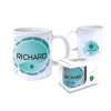 Hrnček s menom RICHARD (Farba motívu Hnedá)