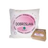 Vankúš s menom DOBROSLAVA (Farba motívu Fialová)