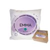 Vankúš s menom EMMA (Farba motívu Fialová)