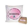 Vankúš s menom RÓBERTA (Farba motívu Fialová)