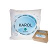 Vankúš s menom KAROL (Farba motívu Hnedá)