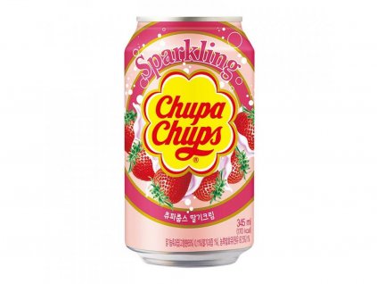 Chupa Chups Strawberry Cream Sparkling 345ml