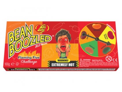 Jelly Belly Bean Boozled Flaming Five Spinner Game 100g