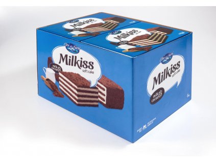 Milkiss Soft Cake Milk & Cocoa karton 15x 42g