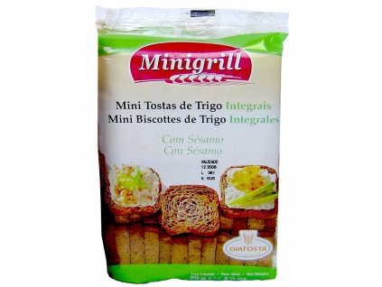 Minigrill - celozrnné suchary 90g - sleva