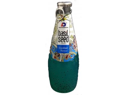 Basil Seed Drink Cocktail Flavour 290ml - expirace