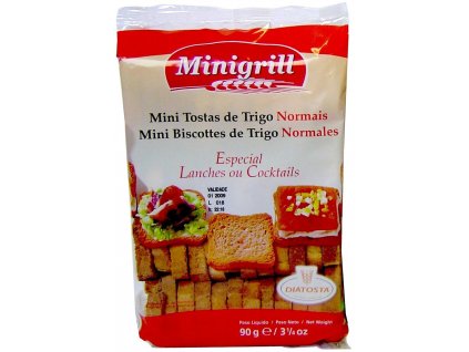 Minigrill - pšeničné suchary 90g - expirace