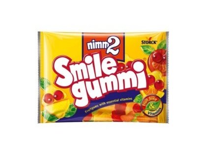 Storck Nimm 2 Smile gummi ovocné 100g - sleva