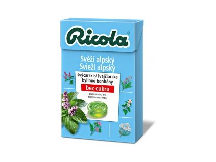 Ricola Svěží alpský bez cukru 40g