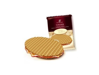 Tofinek - karamelová wafle 40g