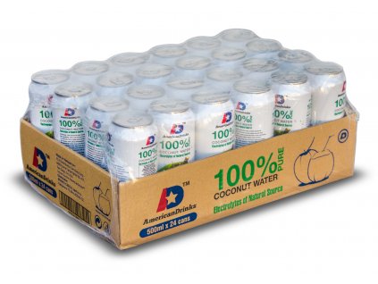 100% Pure Coconut Water karton 24x 500ml