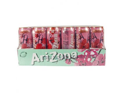 AriZona Georgia Peach Green Tea karton 24x 680ml