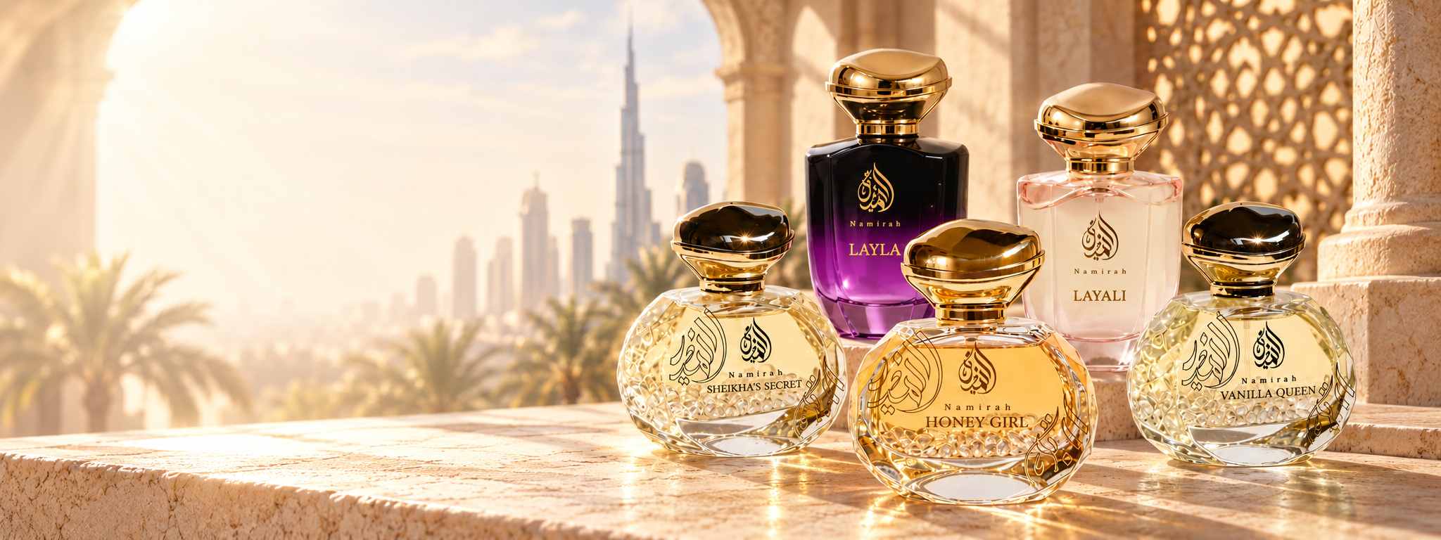 Namirah Perfumes – luxusné parfumy inšpirované Dubajom