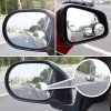 tNeN360 Degree Adjustable Car Rearview Convex Mirror for Car Reverse Wide Angle Vehicle Parking Rimless Mirrors