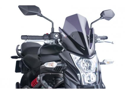 Puig plexi štít New Generation Er6N 12-17 C/Tmavé kouřové