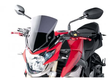 Sportovní plexi štít nové generace PUIG pro motocykl SUZUKI GSR750