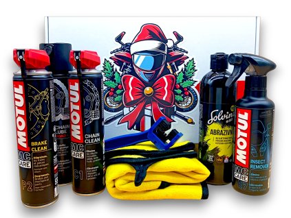 Dárkový set pro motorkáře – Vánoční krabice