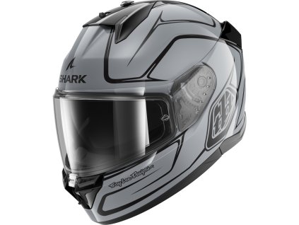 full face helmet shark d skwal 3 drone silver black silver sks