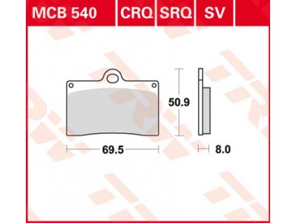 3100 lucas trw mcb540sv