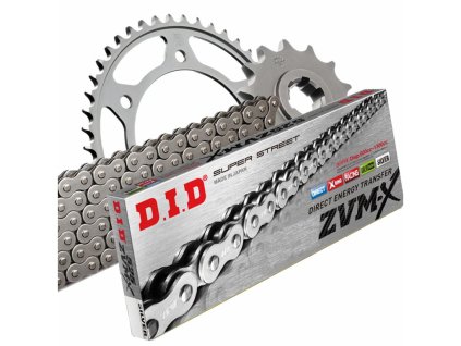 DID Řetězová sada premium Yamaha TDM 900   rok 02-13 XX-ring ZVMX