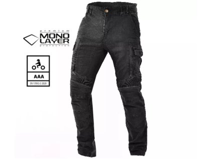 Moto rifle Trilobite Acid Scrambler 2.0 monolayer AAA panske čierne