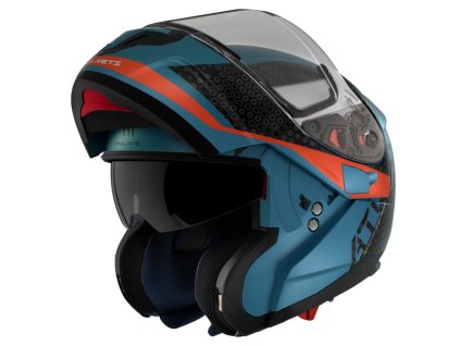 Prilba MT ATOM SV ADVENTURE B7 MATT BLUE
